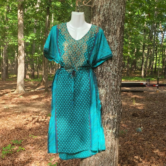 FreeSize JGee Bohemian multi Style Dress - Picture 1 of 6